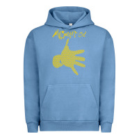 Pigment Pebble Blue Midnight Oil colour Urban Hoodie - linhVisuals