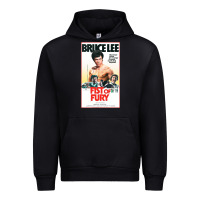 Black fist of fury by bruce Urban Hoodie - linhVisuals