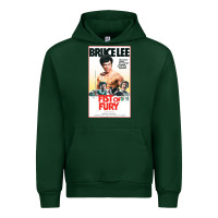 Forest Green fist of fury by bruce Urban Hoodie - linhVisuals