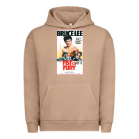 Pigment Burro fist of fury by bruce Urban Hoodie - linhVisuals