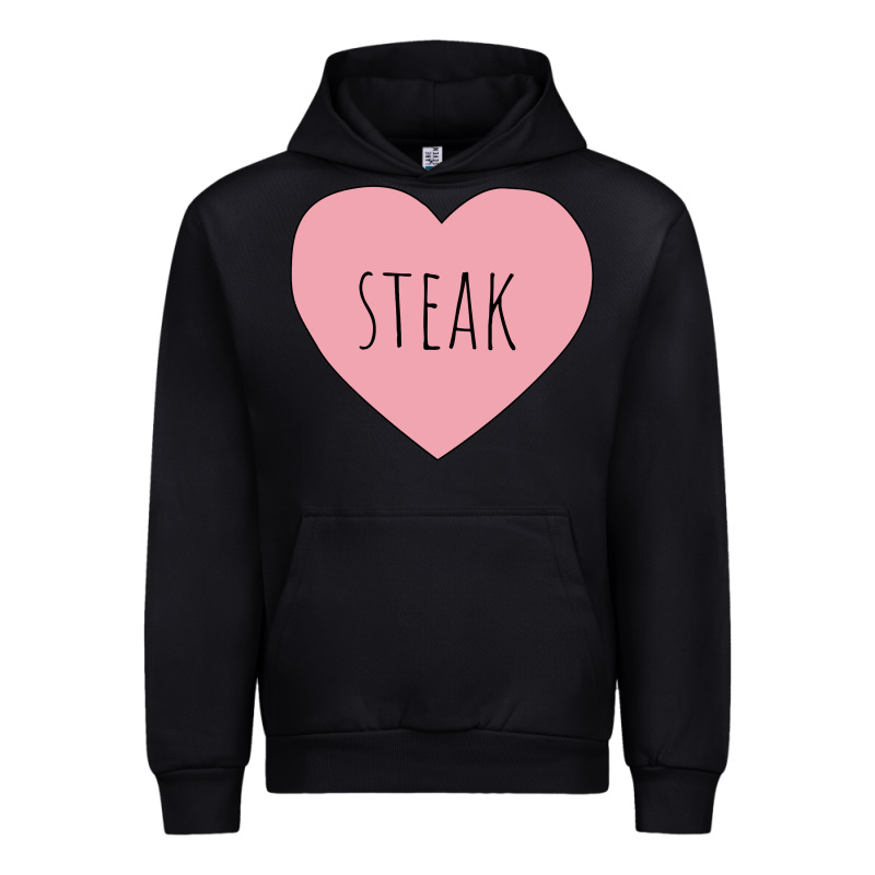 I Heart Steak Urban Hoodie by linhVisuals | Teevron