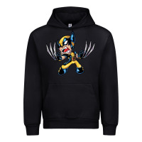 Black wolverine Urban Hoodie - linhVisuals