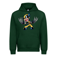 Forest Green wolverine Urban Hoodie - linhVisuals