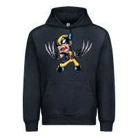 Navy wolverine Urban Hoodie - linhVisuals