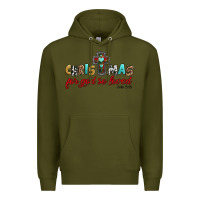 Army Green christmas for god so loved john 3 16 Premium Hoodie - Jasminsmagicworld