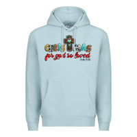 Blue Mist christmas for god so loved john 3 16 Premium Hoodie - Jasminsmagicworld