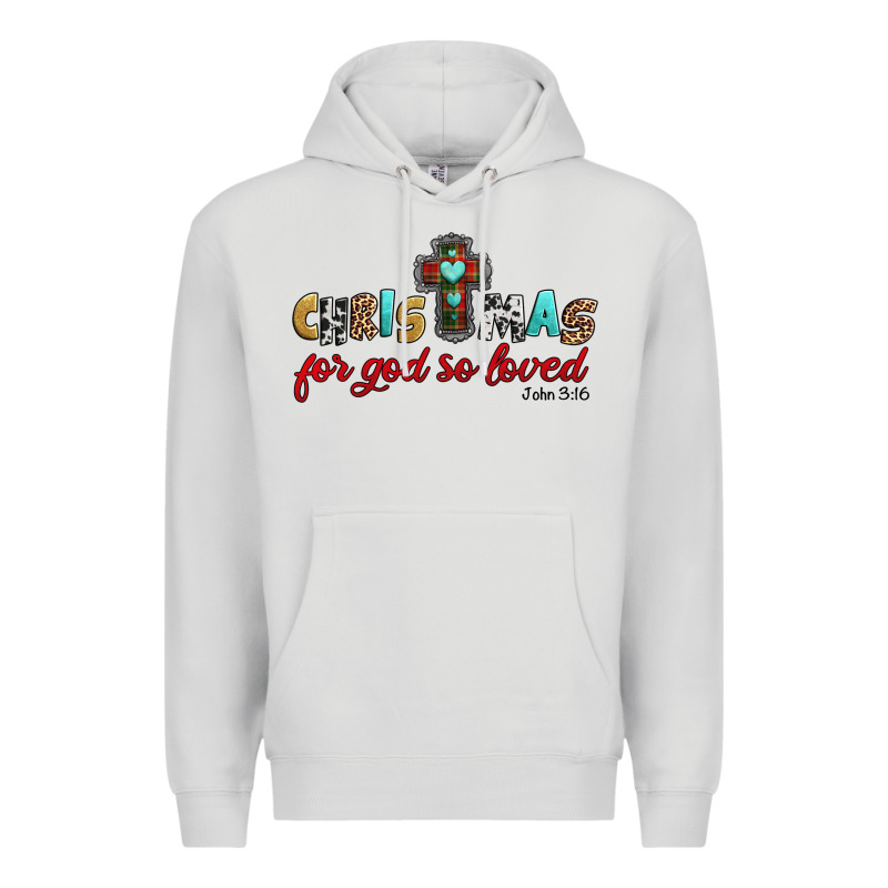 Christmas For God So Loved John 3 16 Premium Hoodie by Jasminsmagicworld | Teevron