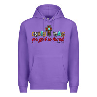 Purple christmas for god so loved john 3 16 Premium Hoodie - Jasminsmagicworld