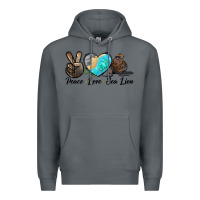 Rock Peace Love Sea Lion Premium Hoodie - LillyAllenDesigns