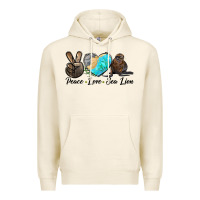 Tofu Peace Love Sea Lion Premium Hoodie - LillyAllenDesigns