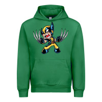 Emerald wolverine Urban Hoodie - linhVisuals
