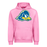 Fuchsia Pink delaware blue hens Urban Hoodie - linhVisuals