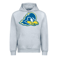Heather Grey delaware blue hens Urban Hoodie - linhVisuals