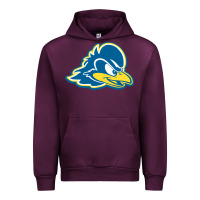 Mauve Wine delaware blue hens Urban Hoodie - linhVisuals