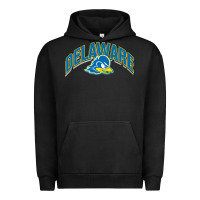 Pigment Black delaware blue hens Urban Hoodie - linhVisuals