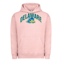 Pigment Salmon delaware blue hens Urban Hoodie - linhVisuals