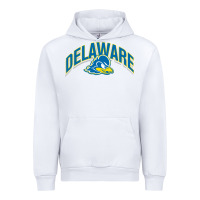 White delaware blue hens Urban Hoodie - linhVisuals