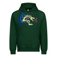 Forest Green drexel dragons Urban Hoodie - linhVisuals