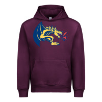 Mauve Wine drexel dragons Urban Hoodie - linhVisuals