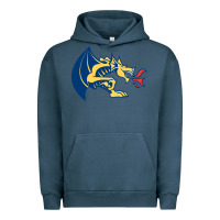 Pigment Midnight Navy drexel dragons Urban Hoodie - linhVisuals