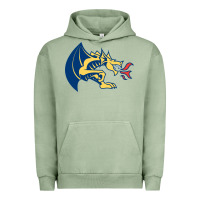 Pigment Oil Green drexel dragons Urban Hoodie - linhVisuals