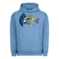 Pigment Pebble Blue drexel dragons Urban Hoodie - linhVisuals