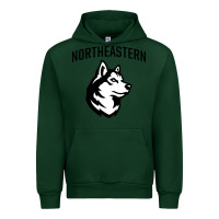 Forest Green northeastern huskies Urban Hoodie - linhVisuals