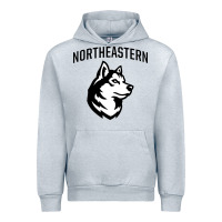 Heather Grey northeastern huskies Urban Hoodie - linhVisuals