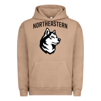 Pigment Burro northeastern huskies Urban Hoodie - linhVisuals
