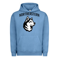 Pigment Pebble Blue northeastern huskies Urban Hoodie - linhVisuals