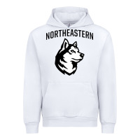 White northeastern huskies Urban Hoodie - linhVisuals