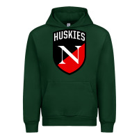 Forest Green northeastern huskies Urban Hoodie - linhVisuals