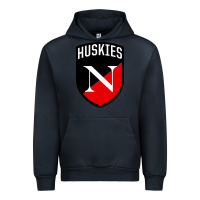 Navy northeastern huskies Urban Hoodie - linhVisuals