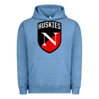 Pigment Pebble Blue northeastern huskies Urban Hoodie - linhVisuals
