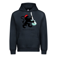Navy richard thompson (fairport convention) Urban Hoodie - linhVisuals