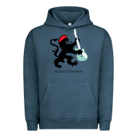 Pigment Midnight Navy richard thompson (fairport convention) Urban Hoodie - linhVisuals