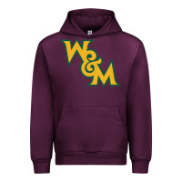 Mauve Wine william & mary tribe Urban Hoodie - linhVisuals