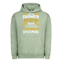 Pigment Oil Green farmer Urban Hoodie - linhVisuals