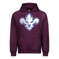 Mauve Wine trois rivières ice hockey Urban Hoodie - linhVisuals