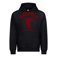 Black vintag fireball   whisky Urban Hoodie - linhVisuals