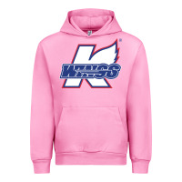 Fuchsia Pink Kalamazoo ice hockey Urban Hoodie - linhVisuals