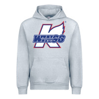 Heather Grey Kalamazoo ice hockey Urban Hoodie - linhVisuals