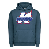 Pigment Midnight Navy Kalamazoo ice hockey Urban Hoodie - linhVisuals