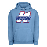Pigment Pebble Blue Kalamazoo ice hockey Urban Hoodie - linhVisuals