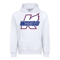White Kalamazoo ice hockey Urban Hoodie - linhVisuals