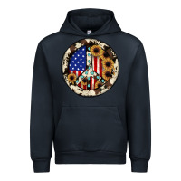 Navy Peace sign Urban Hoodie - JahusDesignShop