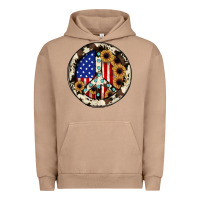 Pigment Burro Peace sign Urban Hoodie - JahusDesignShop