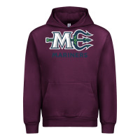 Mauve Wine maine ice hockey Urban Hoodie - linhVisuals