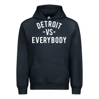 Navy det roit vs everybody Urban Hoodie - linhVisuals