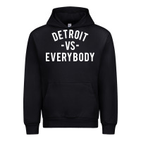Black det roit vs everybody Urban Hoodie - linhVisuals